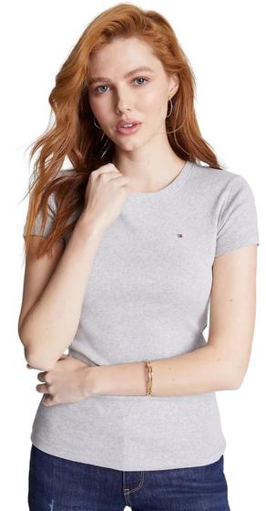 Imagem de Camiseta Feminina Tommy Hilfiger Essential - Logo da Bandeira