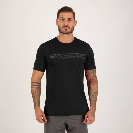 Imagem de Camiseta Fila Basic Run Print Preta