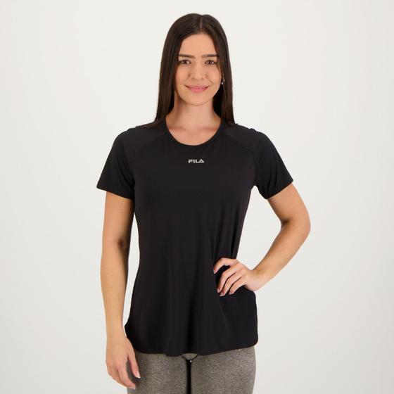 Imagem de Camiseta Fila Bio III Feminina Preta