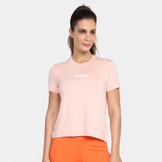 Imagem de Camiseta Fila Letter Fit Feminina