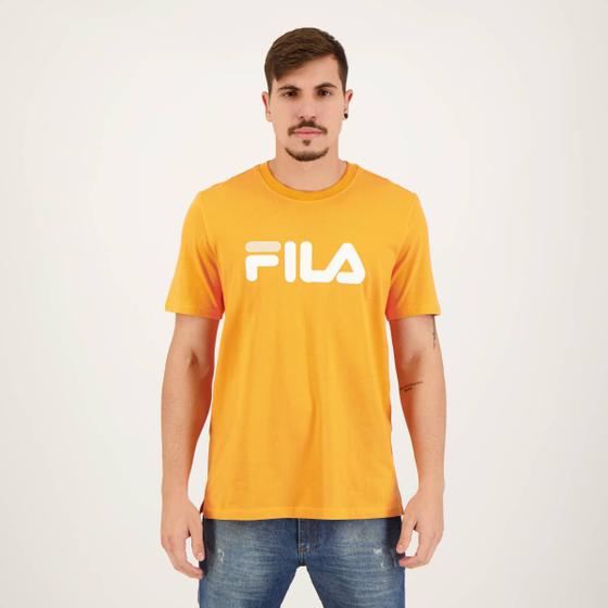 Imagem de Camiseta Fila Letter Premium III Laranja