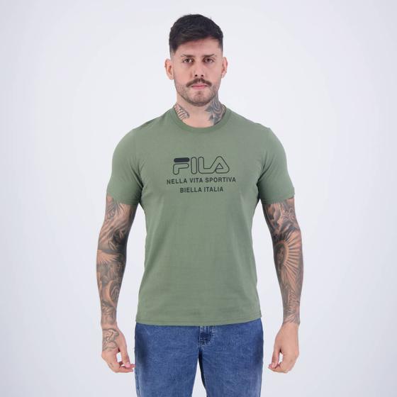 Imagem de Camiseta Fila Nella Vitta Verde Oliva