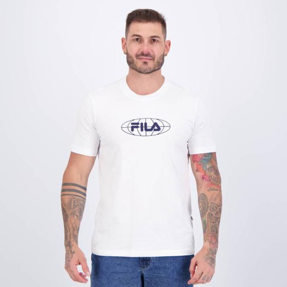 Imagem de Camiseta Fila Regular Classic Branca