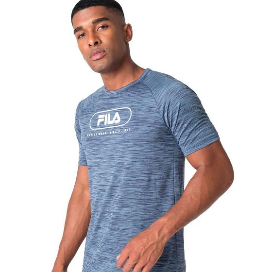 Imagem de Camiseta Fila Sport Melange Azul