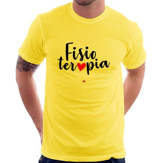 Imagem de Camiseta Fisioterapia por amor - Foca na Moda