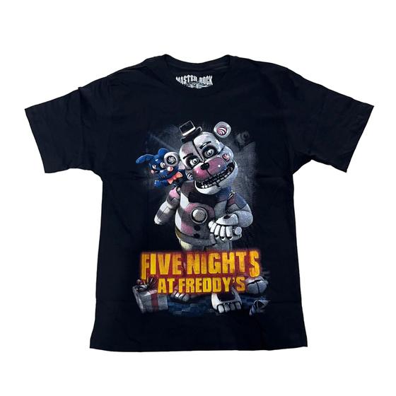 Camiseta Five Nights At Freddys FNAF Blusa Adulto Unissex Sf1399 - Jogo ...