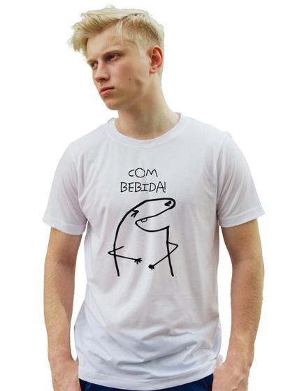 Imagem de Camiseta Flork Sincero Bebum com bebida M12