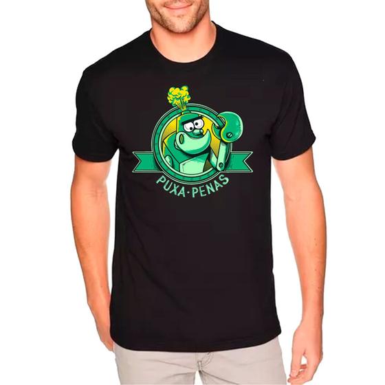 Imagem de Camiseta Frank Puxa Penas Masculina Preta 01