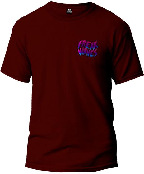 Imagem de Camiseta Freak Waves Classic Adulto Camisa Manga Curta Premium 100% Algodão Fresquinha