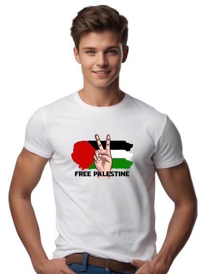 Imagem de Camiseta Free Palestine Palestina Livre Oriente Médio Md11