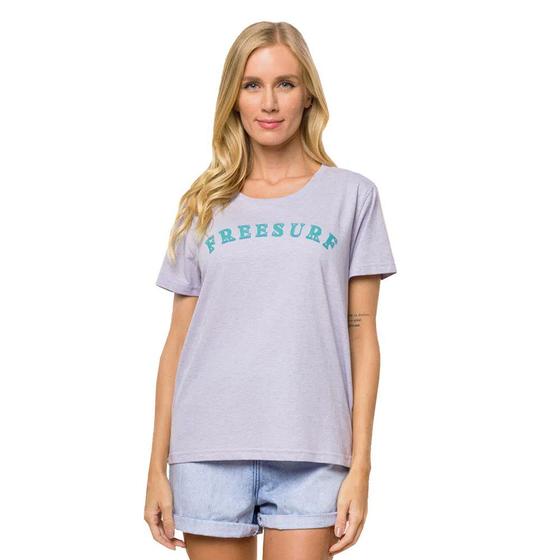 Imagem de Camiseta Freesurf Feminina Baby Free Lilás Msc