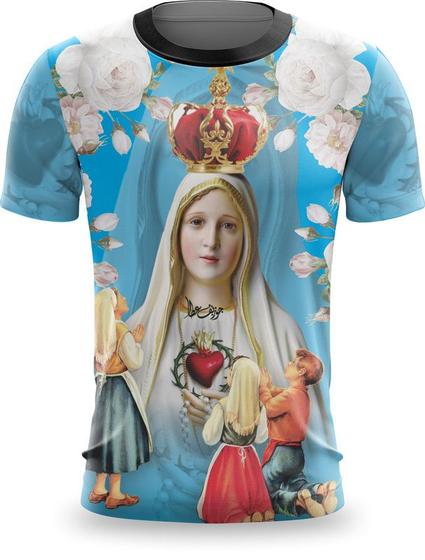 Imagem de Camiseta Full Print Religião Católica Jesus Deus Maria Santos 10