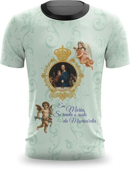 Imagem de Camiseta Full Print Religião Católica Jesus Deus Maria Santos 13