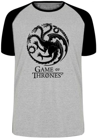 Imagem de Camiseta  Game of Thrones Blusa Plus Size extra grande adulto ou infantil