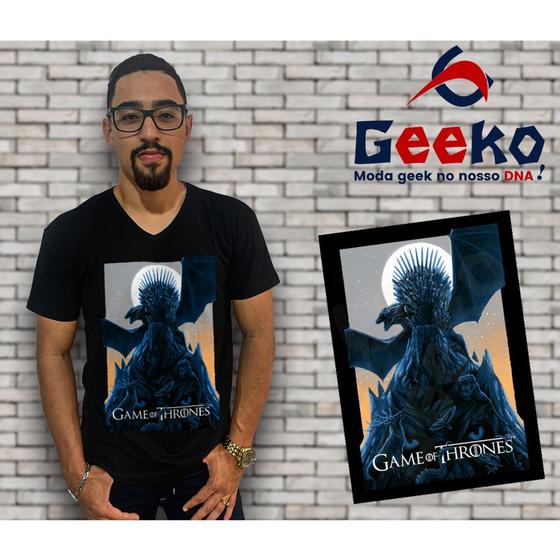 Imagem de Camiseta Game Of Thrones Geeko
