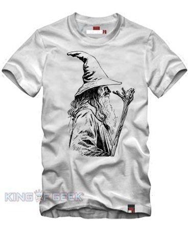 Imagem de Camiseta Gandalf O Senhor Dos Anéis-hobbits Camisa Filmes