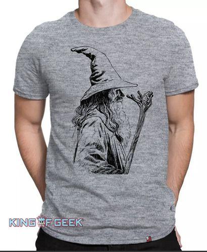Imagem de Camiseta Gandalf Senhor Dos Anéis The Hobbit Camisa Filme