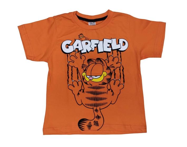 Imagem de Camiseta Garfield Blusa Infantil Desenho Maj1193