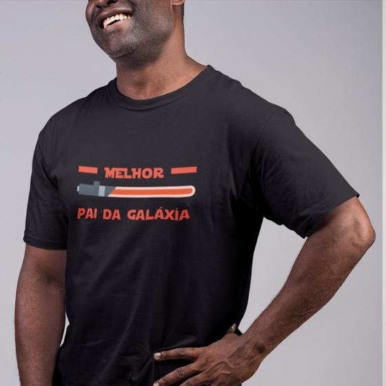 Imagem de Camiseta Geek Melhor Pai da Galáxia