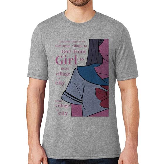 Imagem de Camiseta Girl From Village To City - Foca na Moda