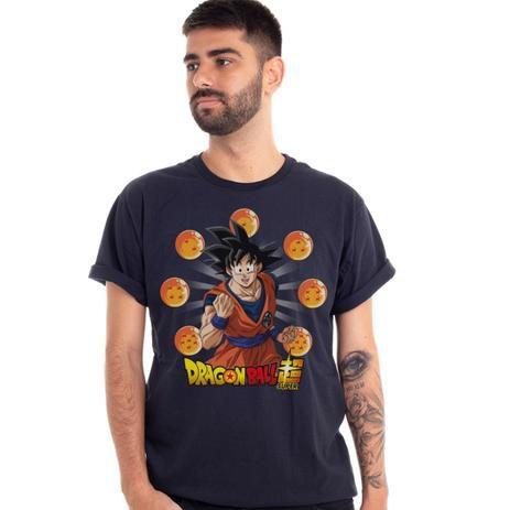 Imagem de Camiseta Goku Dragon Ball Esferas do Dragão - Piticas PP
