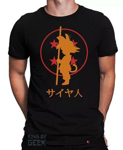 Imagem de Camiseta Goku Dragon Ball Naruto Desenho Clássico Camis Geek