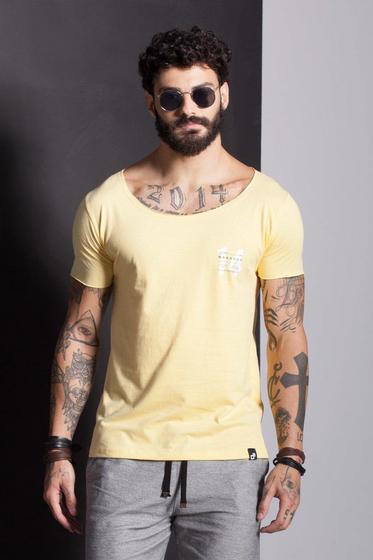 Imagem de Camiseta Gola Canoa Manhood Fourteen Amarelo