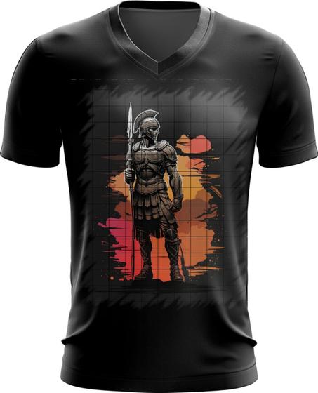 Imagem de Camiseta Gola V Soldado Romano Império 13