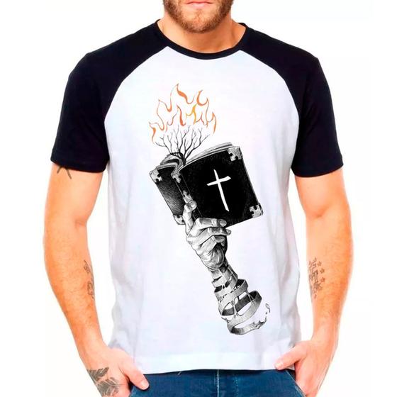 Imagem de Camiseta Gospel Evangélica Católica Masculina 02