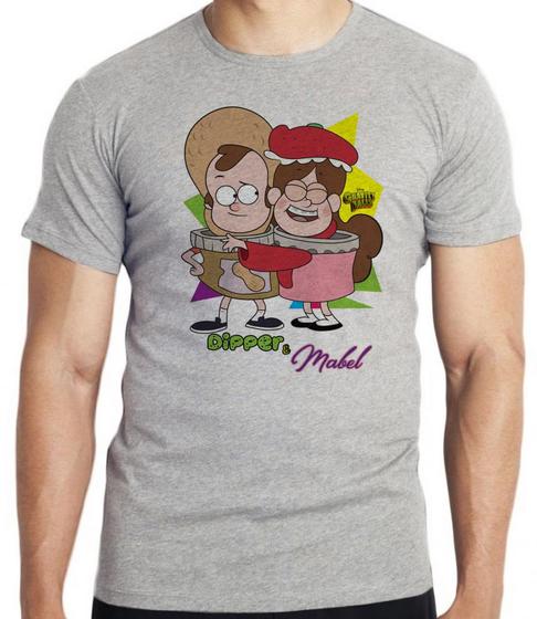 Imagem de Camiseta  Gravity Falls Mabel Dipper  Blusa criança infantil juvenil adulto camisa tamanhos