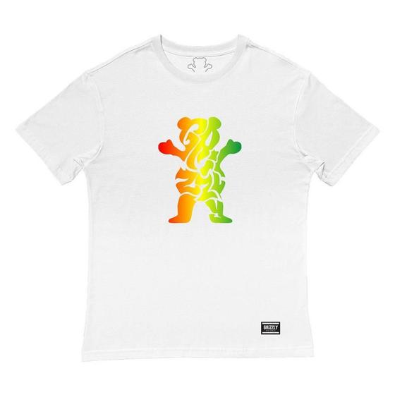 Imagem de Camiseta Grizzly Irie Family OG Bear Masculina Branco