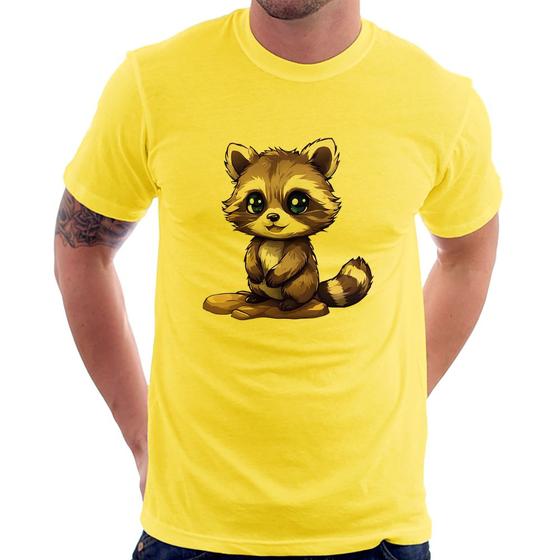 Imagem de Camiseta Guaxinim Fofinho - Foca na Moda