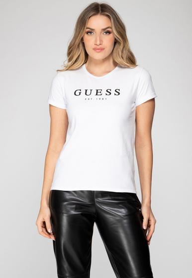 Imagem de Camiseta Guess Escrita Est. 1981 Branco