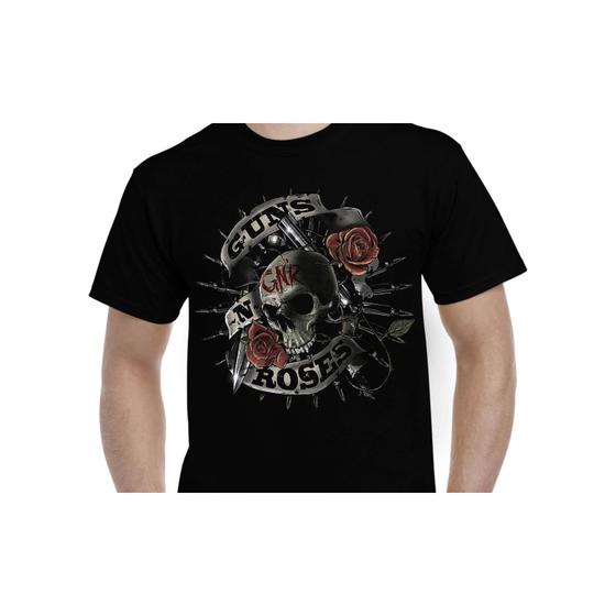 Imagem de Camiseta Guns N Roses Band 100% algodão