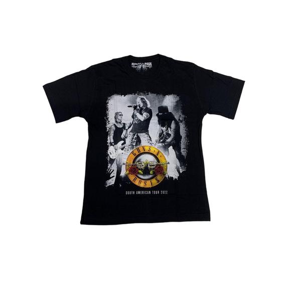 Imagem de Camiseta Guns N Roses Blusa Axl E Slash Banda De Rock Mr337 BRC