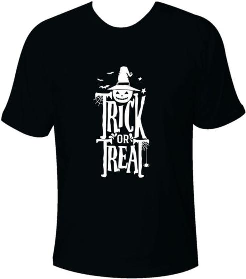 Imagem de Camiseta Halloween Trick or Treat Espantalho