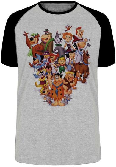 Imagem de Camiseta Hanna Barbera personagens Blusa Plus Size extra grande adulto ou infantil
