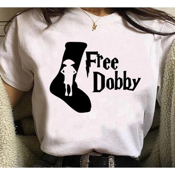 Imagem de Camiseta Harry Potter After All This Time Always Free Dobby Unissex Aesthetic