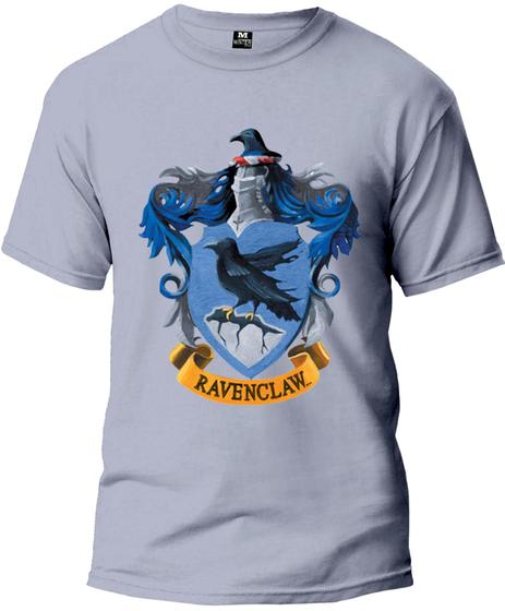 Imagem de Camiseta Harry Potter Corvinal Feminina Masculina Básica Fio 30.1 100% Algodão Manga Curta Premium