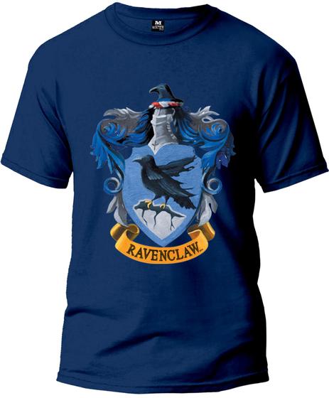 Camiseta Harry Potter Corvinal Feminina Masculina Básica Fio 30.1 100% Algodão Manga Curta Premium Menor preço em Camiseta Harry Potter Corvinal Feminina Masculina Básica Fio 30.1 100% Algodão Manga Curta Premium