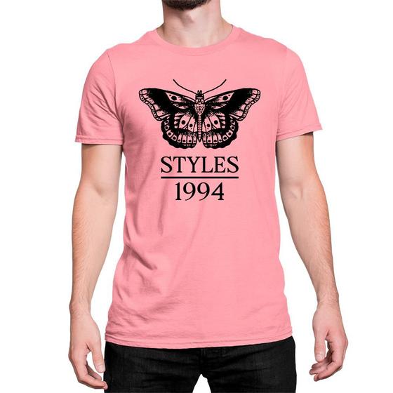 Imagem de Camiseta Harry Styles 1994 Borboleta Butterfly Algodão