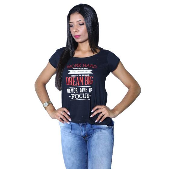 Imagem de Camiseta Heide Ribeiro Work Hard Give Your Best