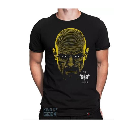 Imagem de Camiseta Heisenberg Breaking Bad Camisa Geek Série Blusa