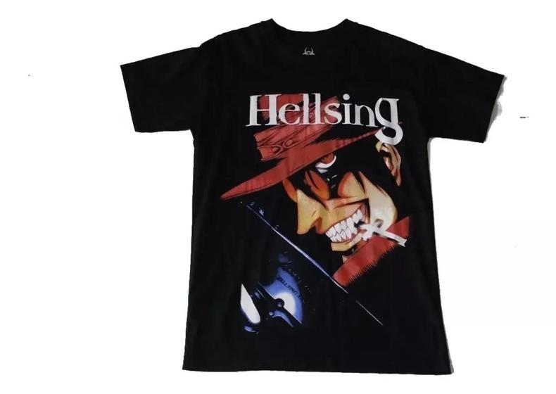 Imagem de Camiseta Hellsing Alucard Blusa Adulto Anime EPI336 EPI136 BM