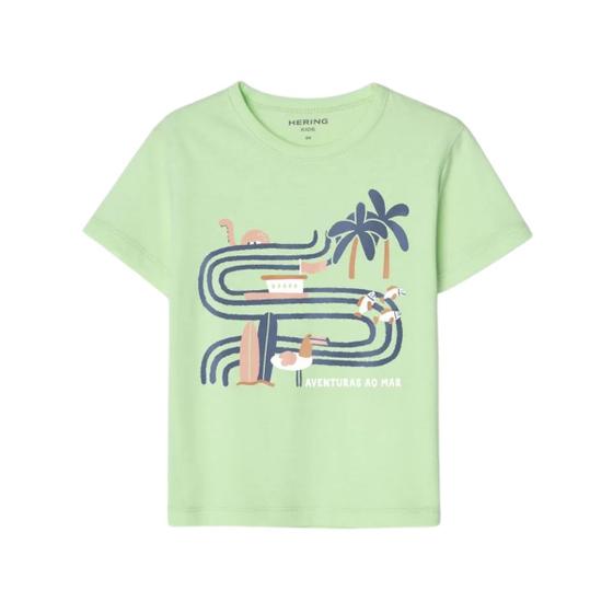 Imagem de Camiseta Hering Infantil Menino Toddler Com Estampa Verde