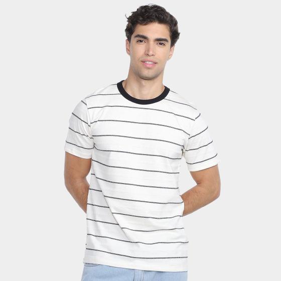 Imagem de Camiseta Hering Listrada Masculina