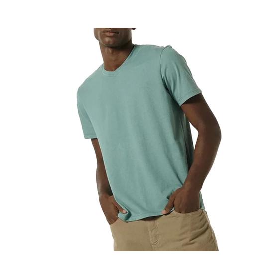 Camiseta Hering Masculina Meia Manga 022b Verde Imagem de Camiseta Hering Masculina Meia Manga 022b Verde