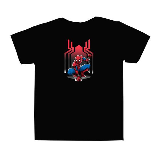 Imagem de Camiseta Homem Aranha herói desenho animado infantil e adulto camisa 
