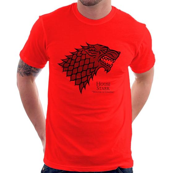 Imagem de Camiseta House Stark: Winter is Coming - Foca na Moda