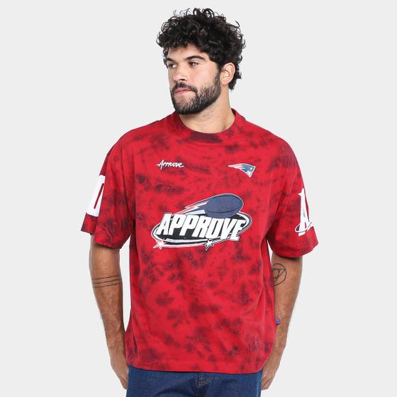 Imagem de Camiseta Huge Approve X NFL Patriots Collors IV